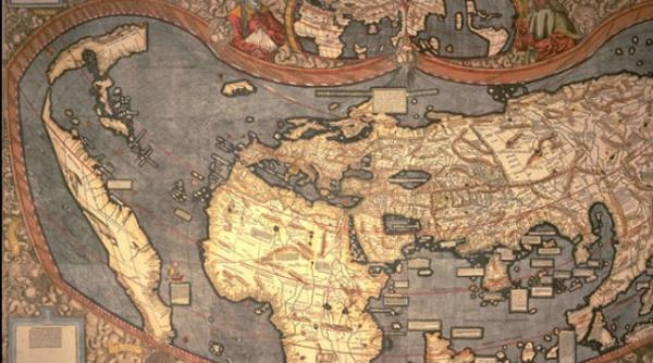 prima harta a americii descoperita din greseala la munchen