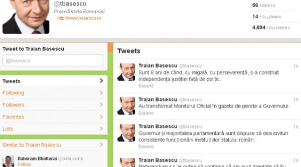 basescu si a reactivat contul de twitter primul ministru copy copy paste vezi ce i raspunde mircea badea