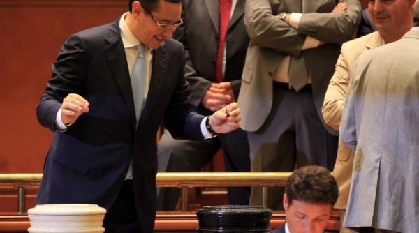 ponta guvernul poate functiona acum fara grija unei plangeri penale a contestatiei si a sabotajului