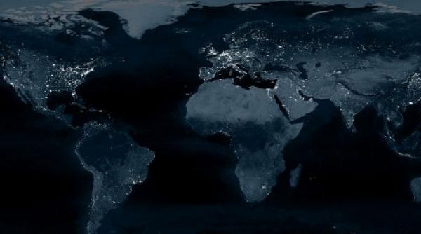 orase sclipitoare si locuri intunecate imagini uimitoare care arata cata energie electrica foloseste pamantul noaptea