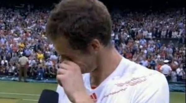 emotionant andy murray a izbucnit in lacrimi in finala de la wimbledon video