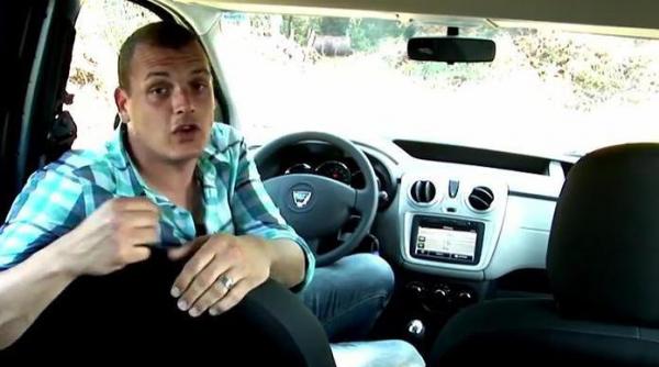 imagini inedite dacia dokker testata de jurnalistii francezi video