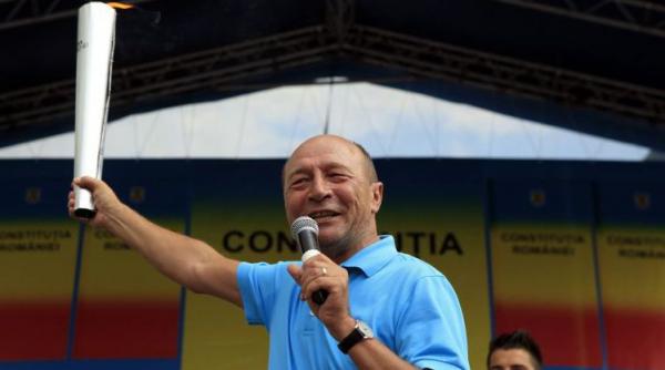 presedintele suspendat foloseste iresponsabil insemnele si simbolurile olimpice cu o saptamana inaintea deschiderii jocurilor de la londra