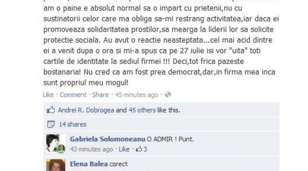 17 oameni dati afara dintr o firma pentru ca au afinitati usl si nu voteaza cu basescu