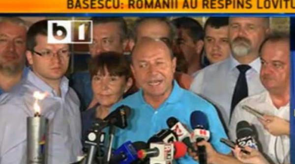 rezultat referendum traian basescu romanii au respins lovitura de stat