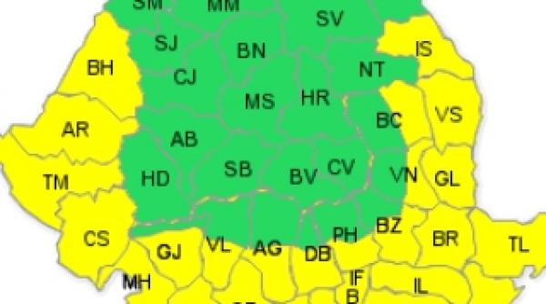 cod galben de canicula pana pe 6 august