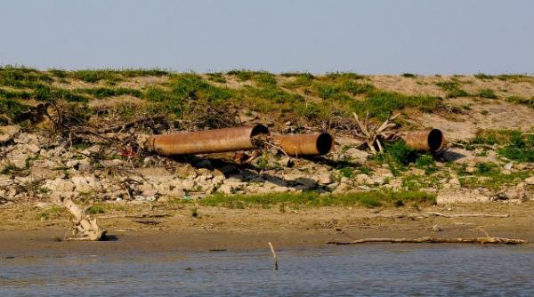 ingrijorare debitul dunarii este cu 500 mc s sub media multianuala a lunii august