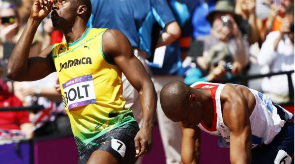 aur olimpic si record mondial pentru stafeta jamaicana de 4x100 metri a doua tripla pentru bolt