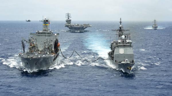 coliziune intre un distrugator american si un petrolier in apropierea stramtorii ormuz