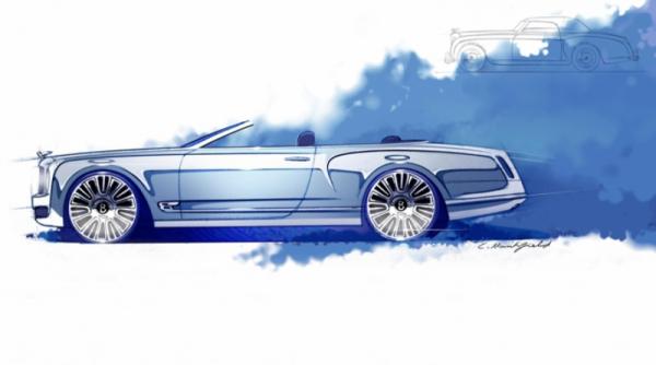 bentley ne tachineaza cu un mulsanne decapotabil
