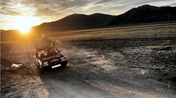 daciotii cum am intrat in mongolia