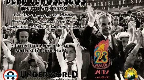 dead ceausescus concertul traditional de 23 august