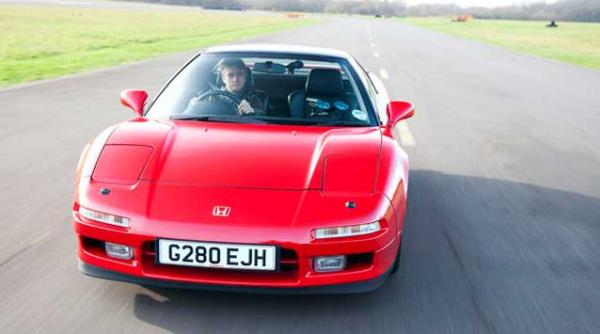 legende pe roti hammond conduce honda nsx