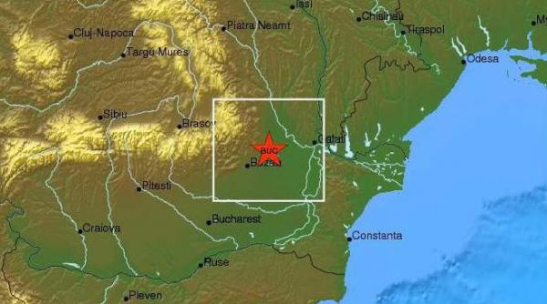 cutremur in vrancea epicentrul seismului localizat la 25 de kilometri adancime