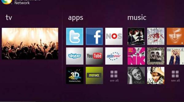 sony bravia hx751 noul internet 3d tv