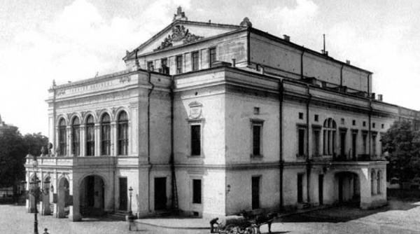 acum 100 de ani in ajunul deschiderii teatrelor