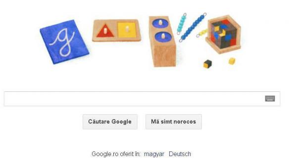 maria montessori inventatoarea metodei didactice montessori omagiata de google printr un logo special video