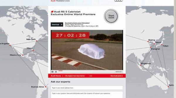 audi a prezentat rs 5 cabriolet