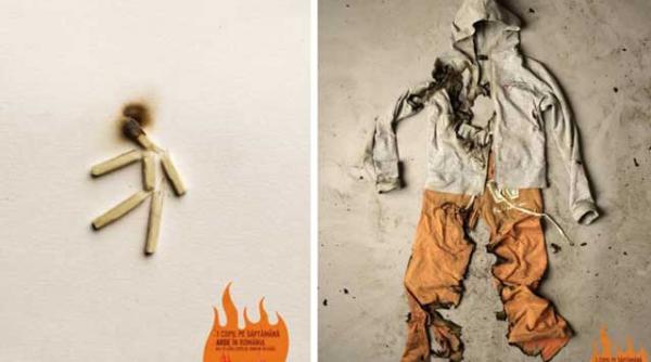 campanie de informare igsu si e on romania flacarile omoara copii