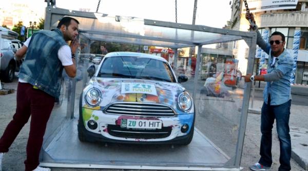 buzdugan si morar au parcat o masina in aer