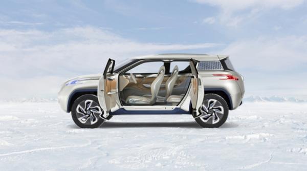 nissan aduce la paris un concept 4x4 full electric
