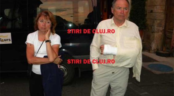 biciclisti canadieni si britanici atacati de tigani in cluj