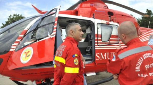 un copil din vaslui transportat cu elicopterul la bucuresti dupa ce s a ars cu lapte fierbinte