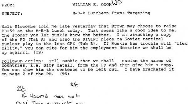 sua planuiau un razboi nuclear un document semnat de jimmy carter putea schimba soarta omenirii