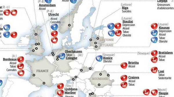 studiu sanatatea a 26 de orase europene printr care bistrita craiova si iasi