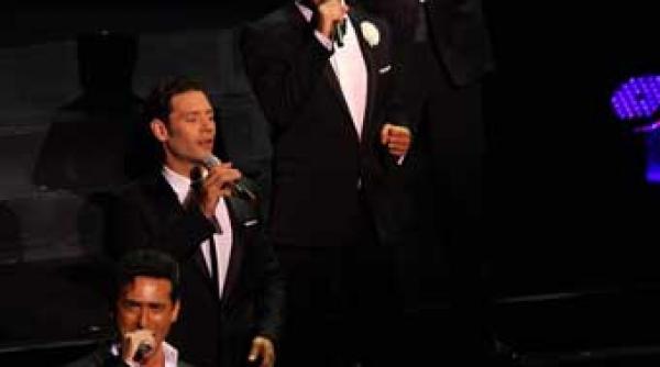 cei patru magnifici de la il divo canta duminica