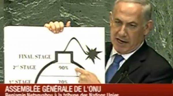 premierul israelian la onu in 2013 iranul va avea arma nucleara este deja mult prea tarziu video