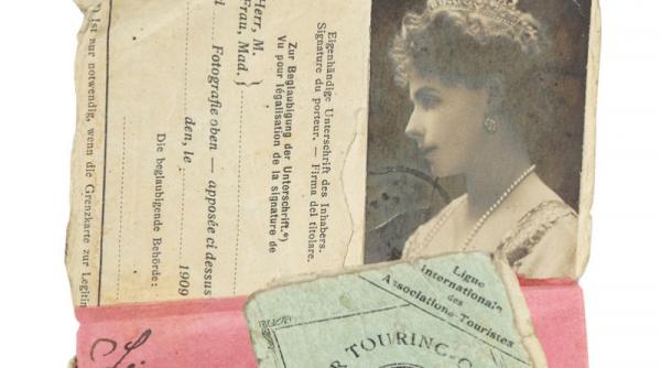 permisul de conducere al reginei maria la licitatie pentru 6 000 de euro