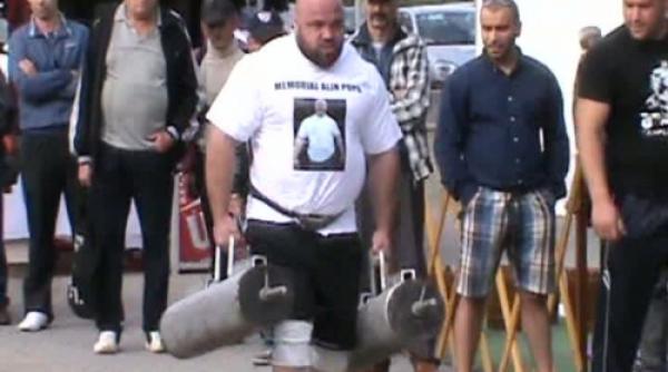 cine este cel mai puternic barbat din romania