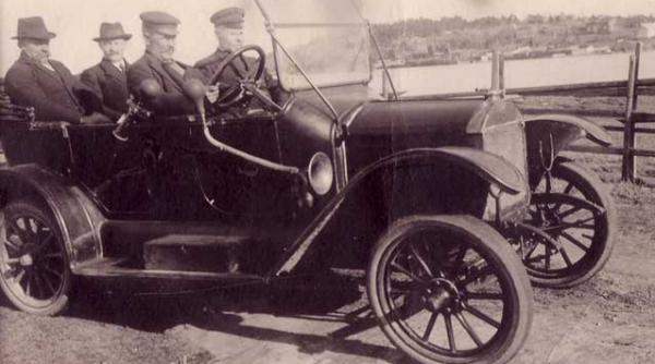 acum 100 de ani gratarul de salvare la automobile