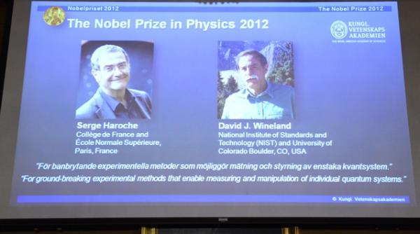 premiul nobel pentru fizica atribuit pentru metode de masurare si manipulare a particulelor individuale cine sunt castigatoriii americanului david wineland
