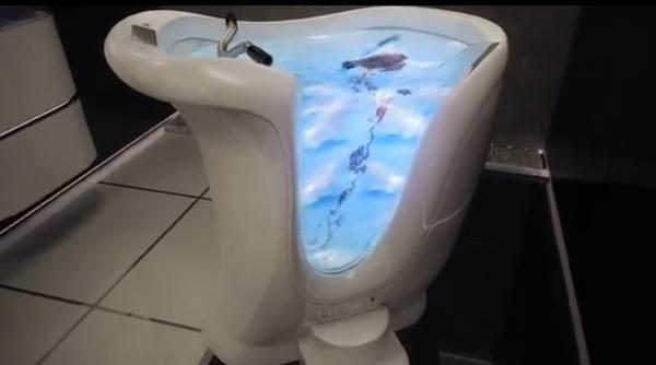 ultimul racnet in materie de fitness bicileta acvatica