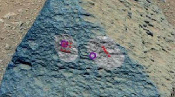 curiosity descoperire marte roca aspect terra