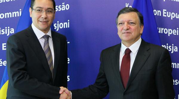 ponta se intalneste miercuri cu barroso la sediul guvernului