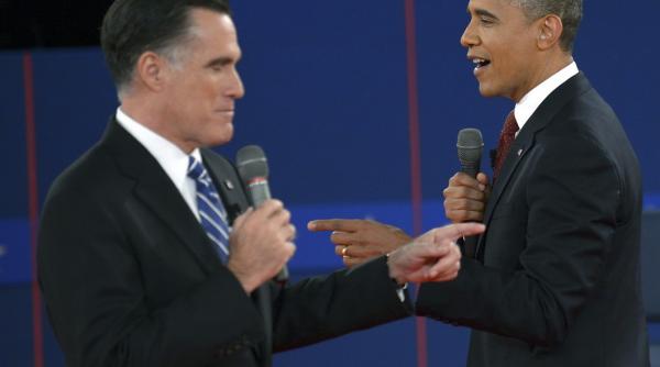 obama romney a doua dezbatere