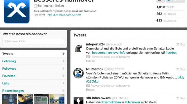 twitter a blocat in premiera un cont in germania