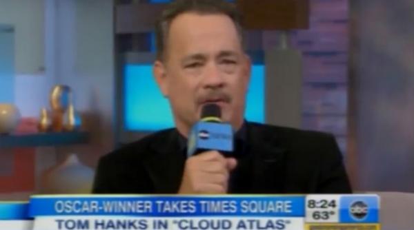tom hanks injuratura good morning america
