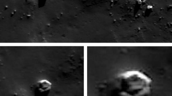 baza extraterestra secreta pe luna constructie hexagonala descoperita de un ufolog american video