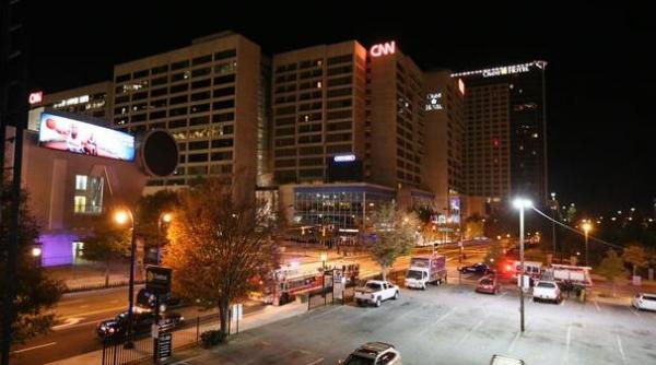 alerta cu bomba chimica la cnn center din atlanta