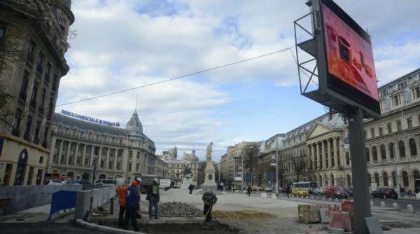 cum arata piata universitatii dupa lucrarile de amenajare