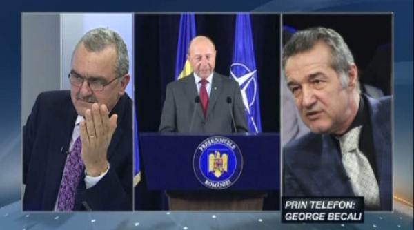 contre violente miron mitrea gigi becali despre ce vorbesti omule esti nebun esti tu dobitoc si prost