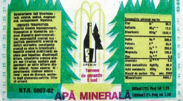 dispare apa minerala biborteni o sa bem minerala din dambovita