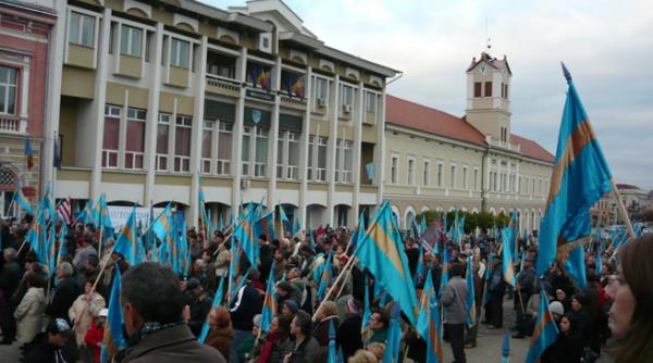 miting site si minister de externe pentru autonomia tinutului secuiesc