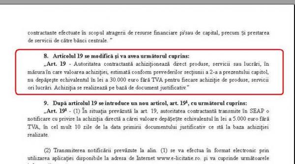 exclusiv contracte fara licitatie pe baza de referat