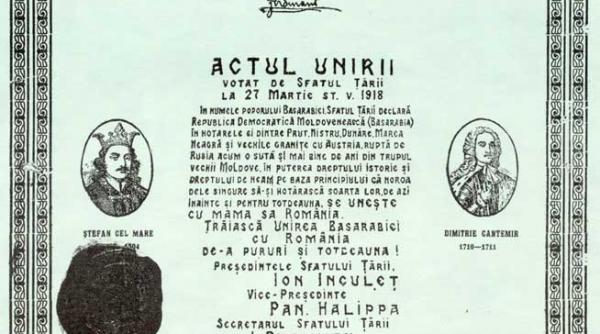 basarabia si marea unire la miercurea ciuc