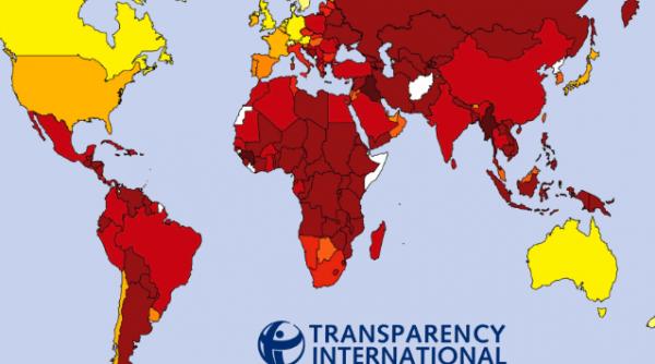 transparency international a dat publicitatii topul celor mai corupte tari din lume vezi pe ce loc se afla romania